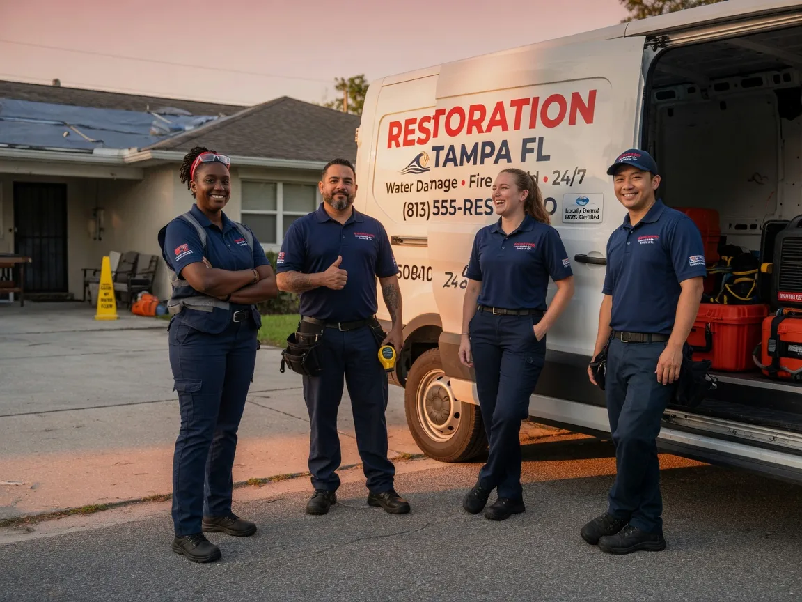 Water Damage Restoration company in Bisbee, ND